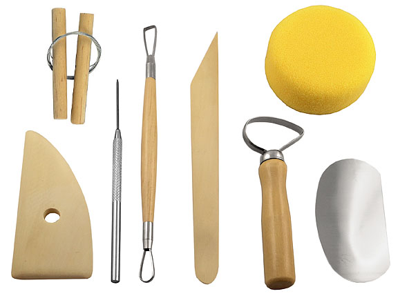 Set de 8 unelte pentru ceramică