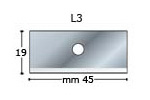 Lame pt. Ultimat - groase - Pachet de 100 lame