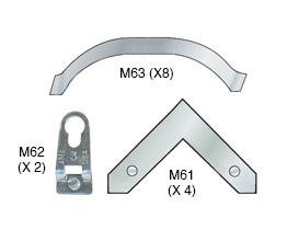 Kit pentru asamblarea unei rame metalice