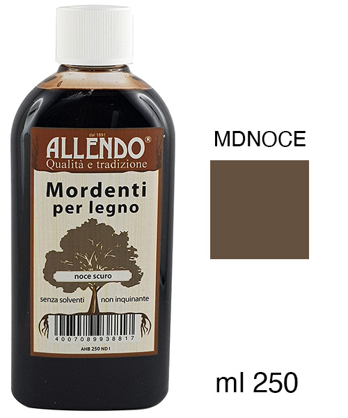 Vopsea pentru lemn - Maro închis - Flacon de 250 ml