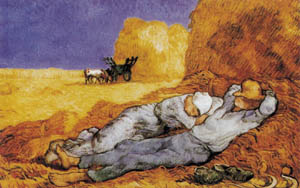 Poster: Van Gogh: Il riposo - cm 70x50