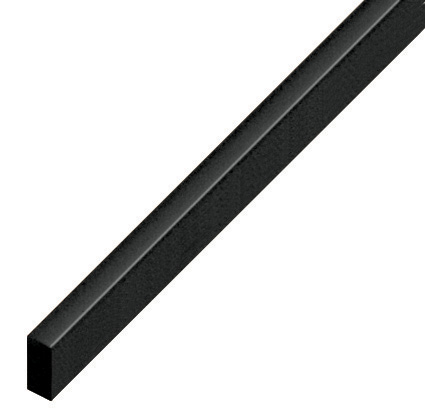 Separator din plastic plat 5x10 mm - Negru - P10NERO