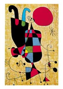 Poster: Mirò: Upside-down - cm 40x50