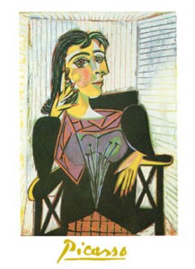 Poster: Picasso: Ritratto di Dora - cm 40x50
