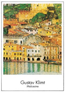 Poster: Klimt: Malcesine - cm 70x100