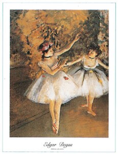 Poster: Degas: Ballerine - cm 50x70