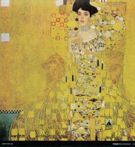 Poster: Klimt: Adele - cm 68x68