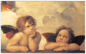 Poster: Raffaello: Putti - cm 70x50