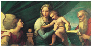 Poster: Raffaello: Madonna del Pesce - cm 100x50