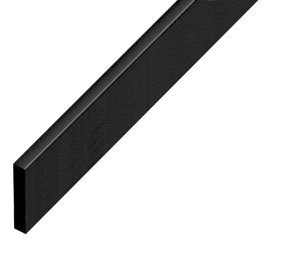 Separator din plastic plat 5x25 mm - Nero