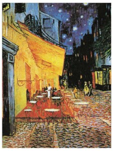 Poster: Van Gogh: Terrazza del caffé - cm 50x70