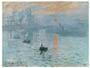 Poster: Monet: Levar del Sole - cm 120x90