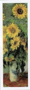 Poster: Monet: Bouquet de soleils - cm35x100