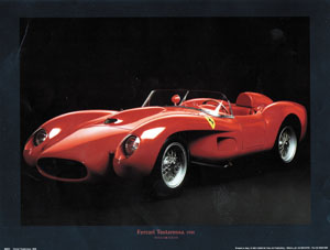 Poster: Maggi: Ferrari Testarossa - cm 40x30