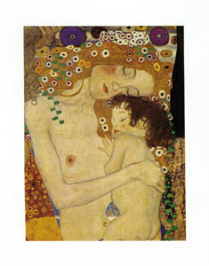 Poster: Klimt: Le tre età (dettaglio) - cm 50x70