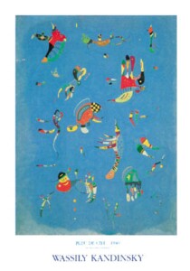 Poster: Kandinsky: Bleu de Ciel - cm 40x50