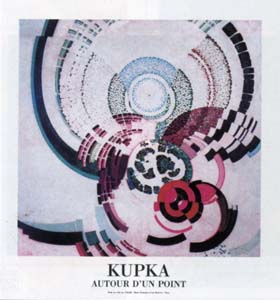 Poster: Kupka: Autour d'un Point - cm 90x95