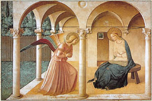 Poster: B.Angelico: Annunciazione - cm 40x30