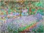 Poster: Monet: Il giardino - cm 80x60