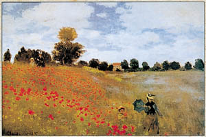 Poster: Monet: Papaveri - cm 50x40
