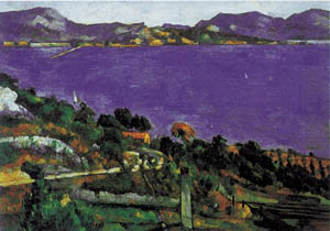 Poster pe sașiu: Cezanne: L'Estaque - cm 120x90