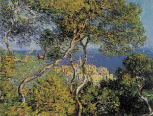 Poster pe sașiu: Monet: Bordighera - cm 113x90