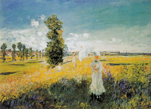 Poster: Monet: La passeggiata - cm 50x40