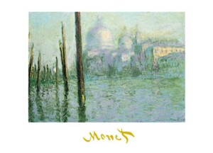 Poster: Monet: Canal Grande - cm 50x40