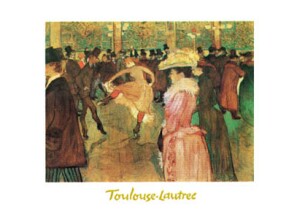 Poster: Toulouse-Lautrec: Dressage - cm 30x24