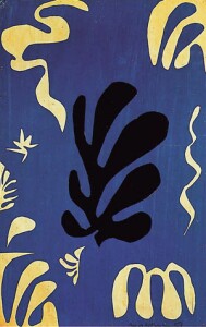 Poster: Matisse: Composition Bleu - cm 40x50