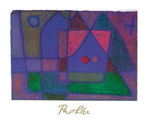 Poster: Klee: Cameretta a Venezia - cm 50x40