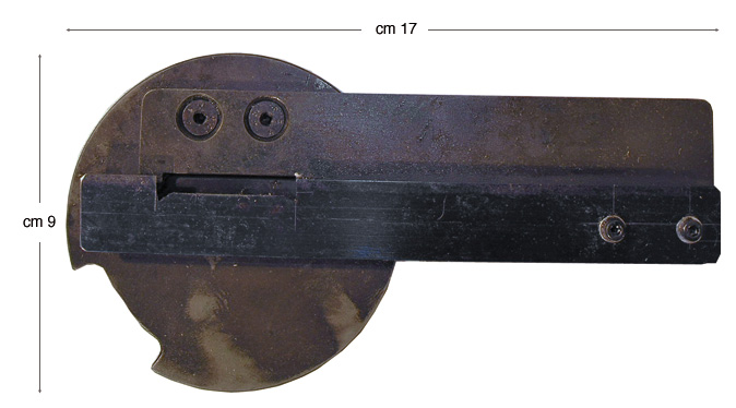 Placa pt. balamale cu 6 gauri pe masina de perforare SH300