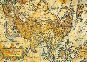 Print: Harta antică a Asiei -  cm 35x25