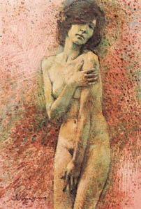 Print: Carcupino: Nud - cm 35x50