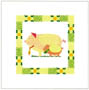 Print: Serie Baby Animals: Purceluși - cm 30x30