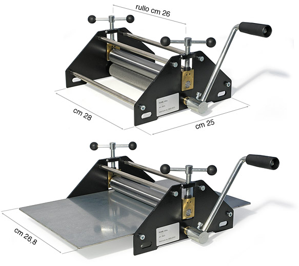 Presă de gravură tip școlar - lungime role 25 cm