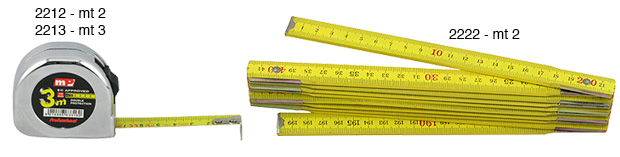 Metru în bandă rulantă de 2 m - Lățime 13 mm