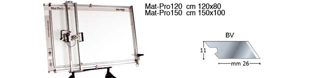 Opțional pentru tăiere ovală / rotundă pentru Mat-Pro 120