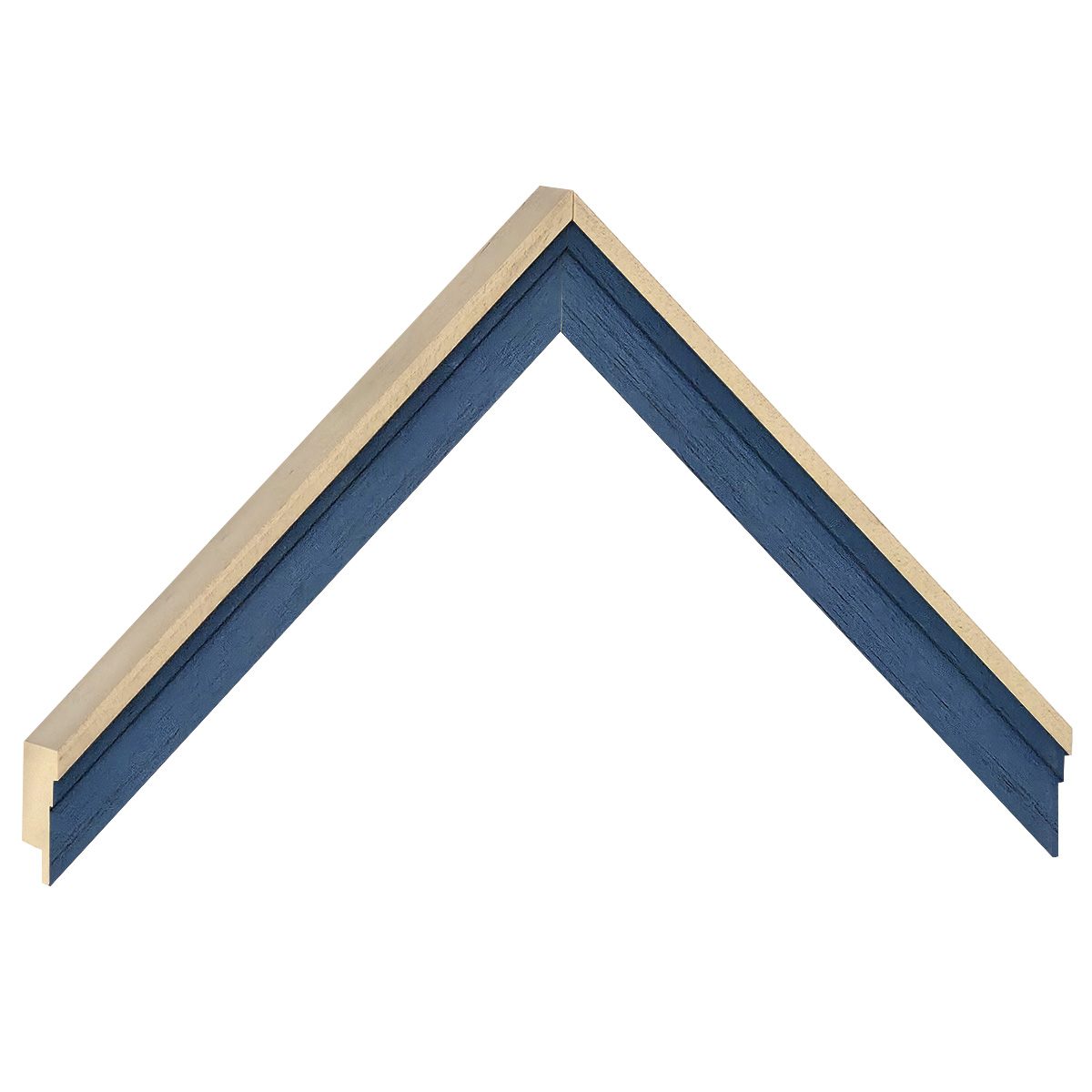 Profil în ayous - Lățime 19mm Înălțime 22 - Albastru  - Mostră