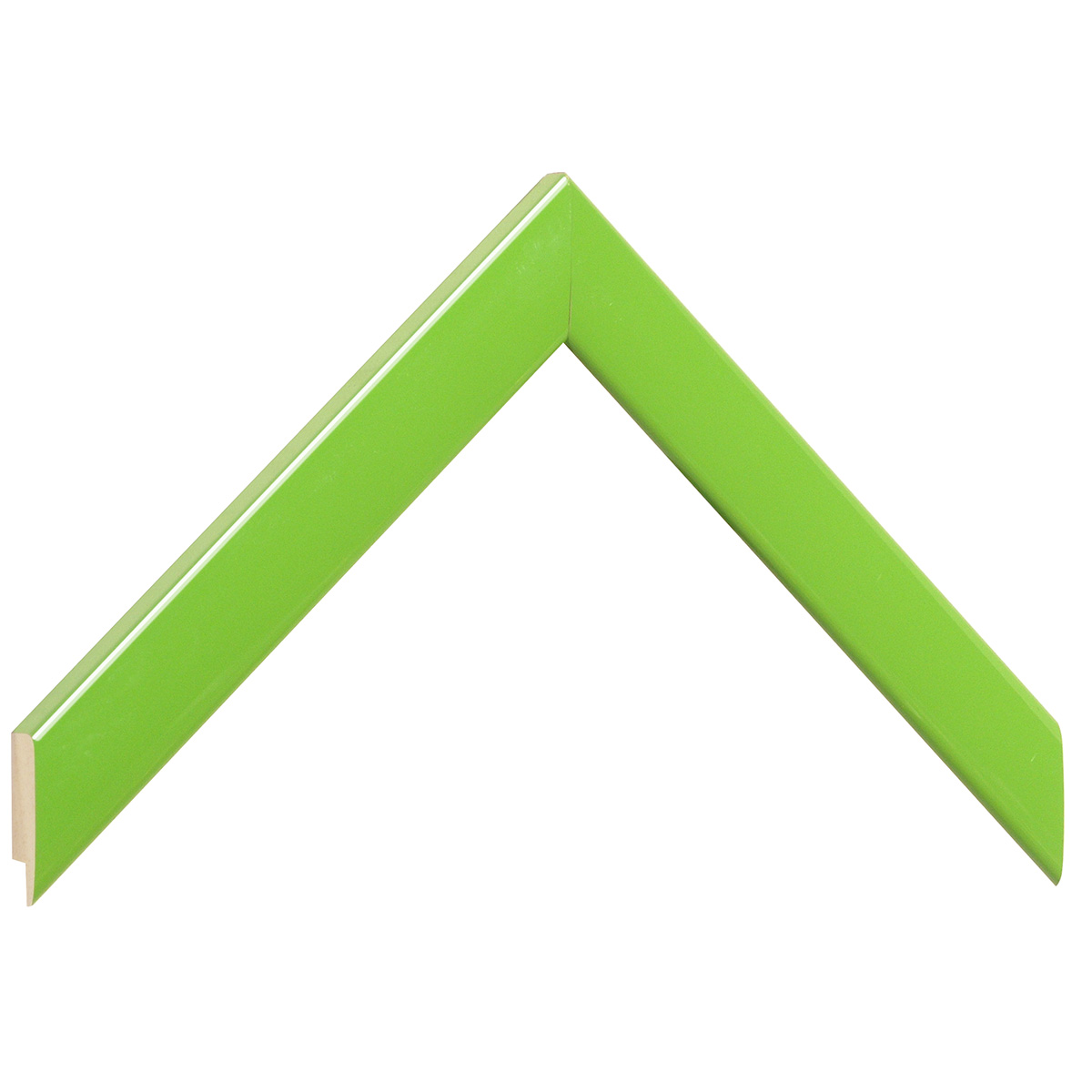 Profil ayous - Lățime 23mm Înălțime 13 - Verde deschis lucios - Mostră