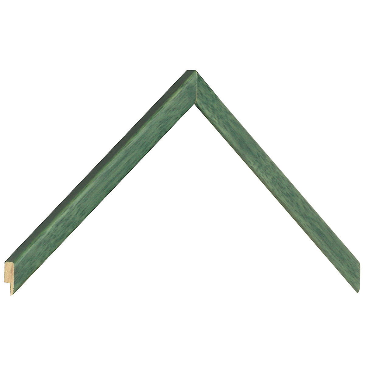 Profil tei Lățime 14 mm - finisaj verde mat - Mostră