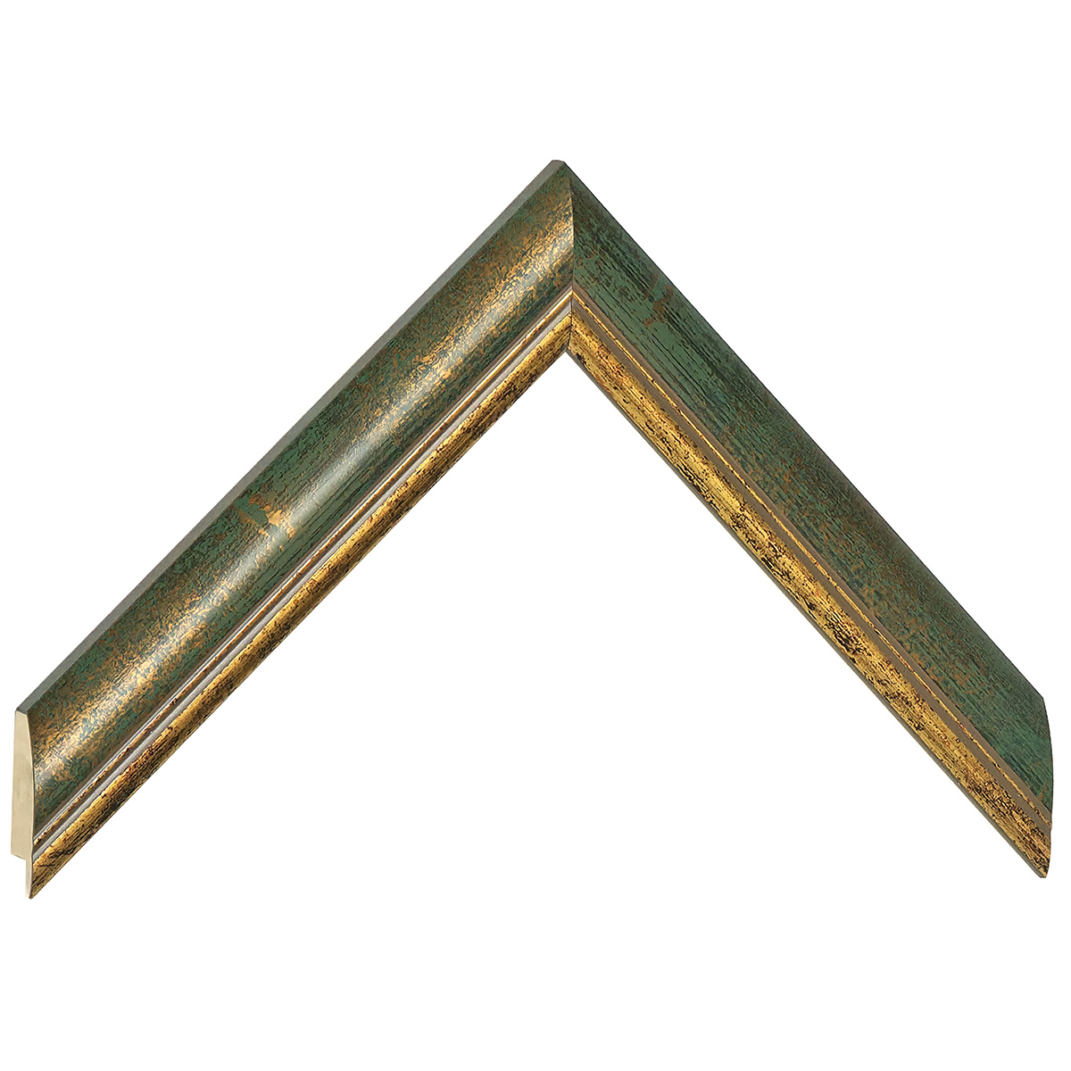 Profil în ayous - Lățime 26mm Înălțime 14 - Verde - Mostră