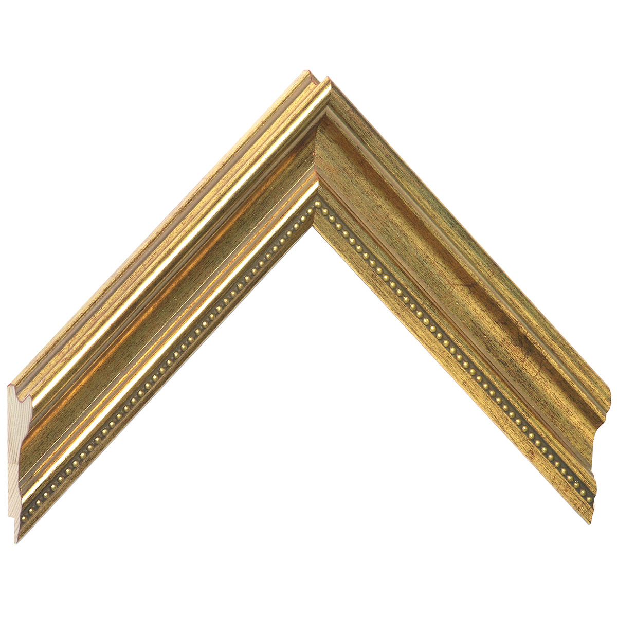 Profil pin îmbinat - Lățime 38mm Înălțime 26 - Auriu - Mostră