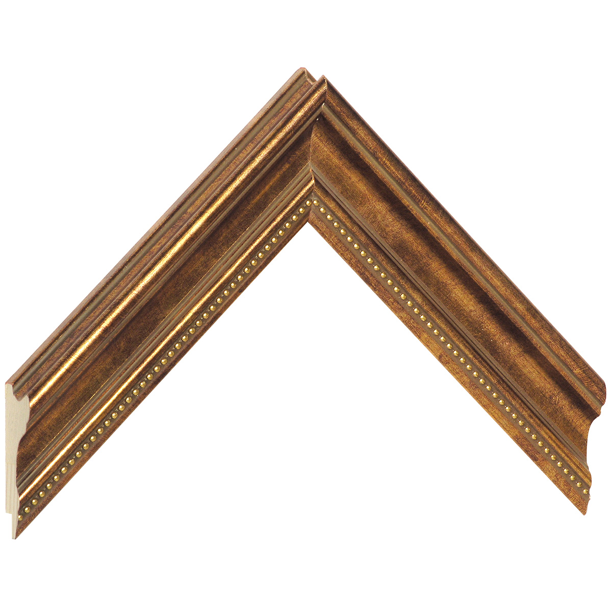Moulding finger-jointed pine, width 38mm, height 26 -  - Mostră