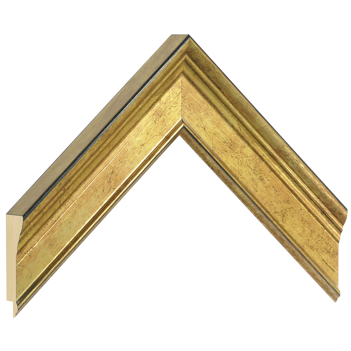 Profil pin îmbinat Lățime 42 mm Înălțime 29 - finisaj auriu - Mostră