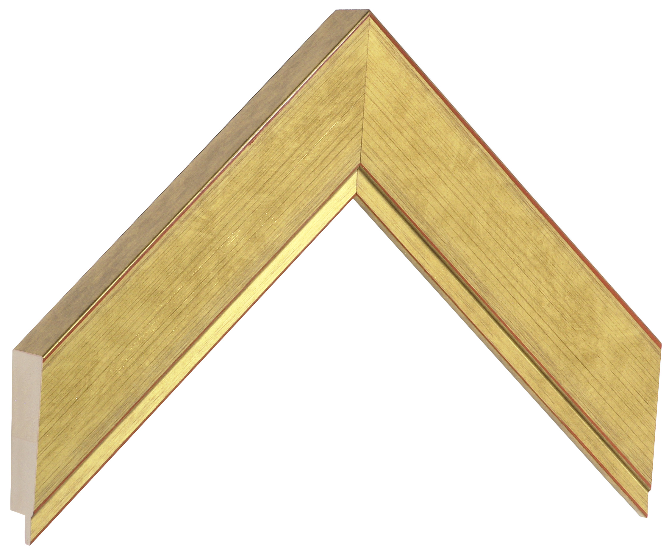 Profil pin îmbinat Lățime 42 mm Înălțime 27 - finisaj auriu - Mostră