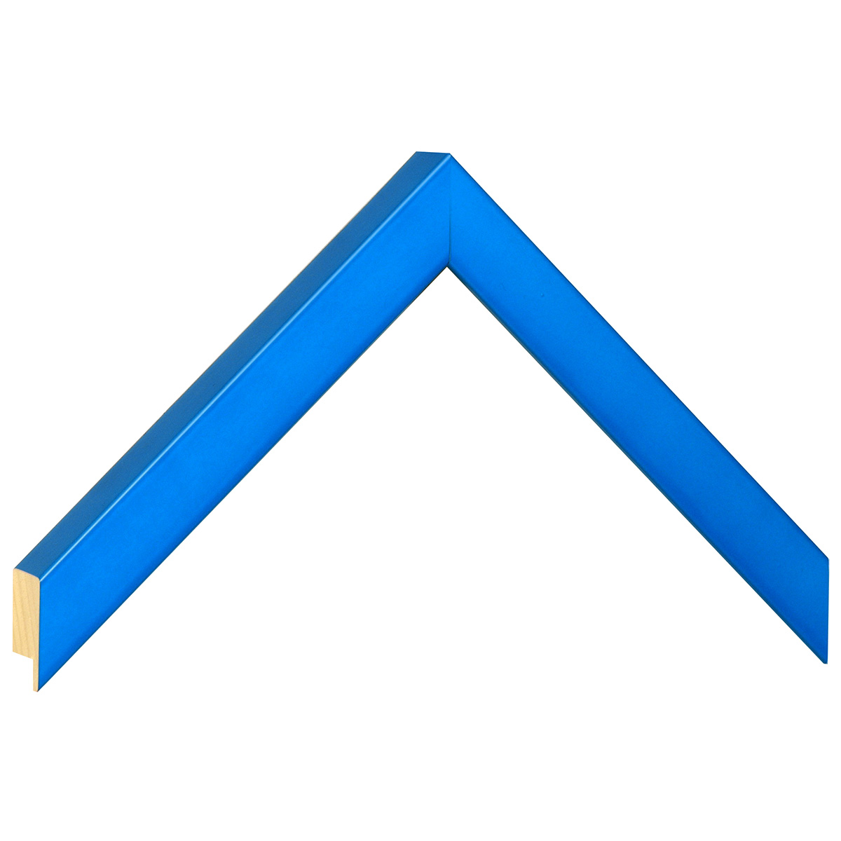 Profil în ayous - Lățime 20 mm - Înălțime 25 - Albastru deschis - Mostră