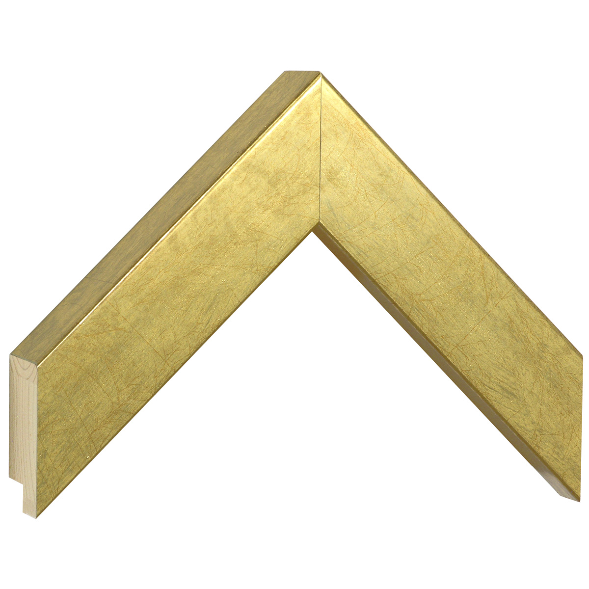 Profil pin lamelar Lățime 40 mm Înălțime 45 - finisaj auriu - Mostră