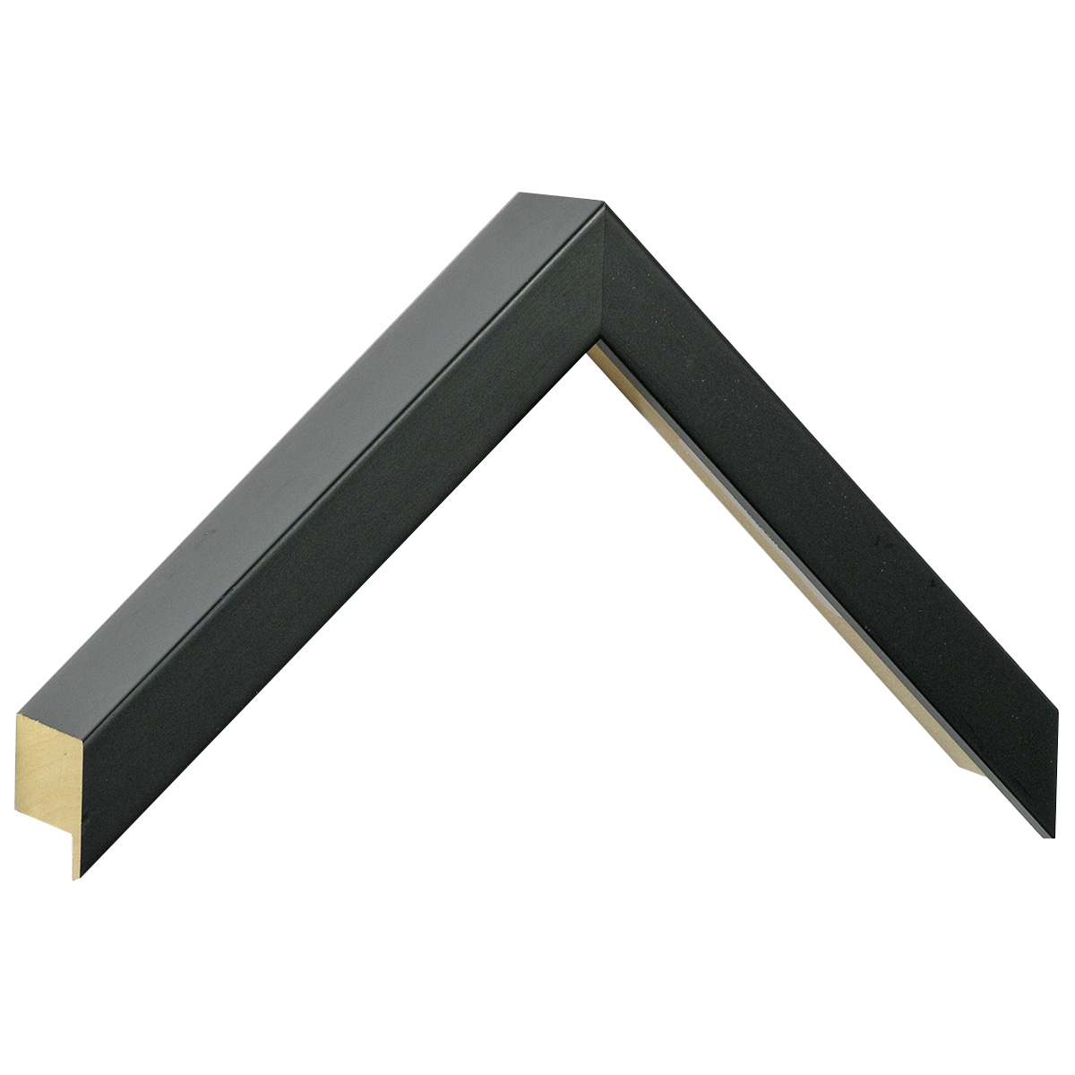 Profil ayous - Lățime 20 mm Înălțime 45 - negru mat - Mostră