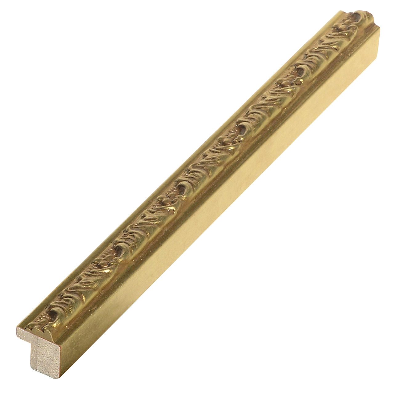 Profil pin îmbinat Lățime 16 mm Înălțime 17 - auriu cu decorațiuni